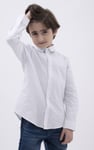 Woven Tipped Collar Shirt (3-14yrs)