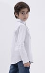 Woven Tipped Collar Shirt (3-14yrs)