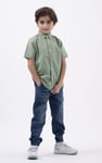 Boys SS Stretch Oxford Shirt (3-14yrs)