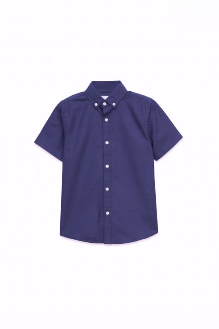 Boys SS Stretch Oxford Shirt (3-14yrs)
