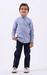 Boys LS Stretch Oxford Shirt (3-14yrs)