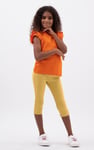 Textured Rib Crop Leggings