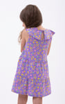 Girls Ruffle Neck Jersey Dress