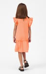Girls Ruffle Sleeve Jersey Dress