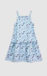 Girls Sleeveless Tiered Jersey Dress