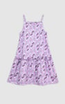 Girls Sleeveless Tiered Jersey Dress