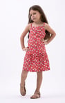 Girls Sleeveless Tiered Jersey Dress