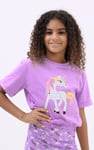 Girls Reversible Sequin Unicorn T-Shirt (12/18mths-6/7yrs)