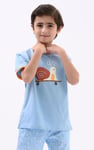 Boys Snail Print SS T-Shirt (3yrs-9yrs)