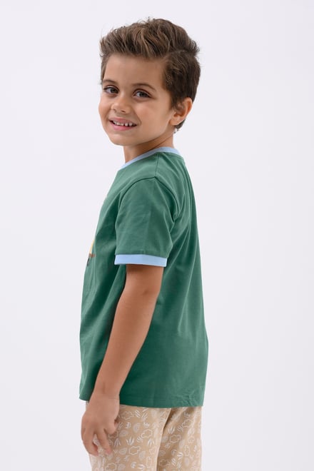 Boys Snail Print SS T-Shirt (3yrs-9yrs)