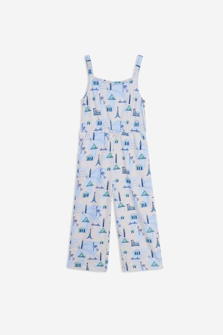 Girls City Print Jumpsuit (12/18mths - 6/7yrs)
