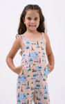 Girls City Print Jumpsuit (12/18mths - 6/7yrs)