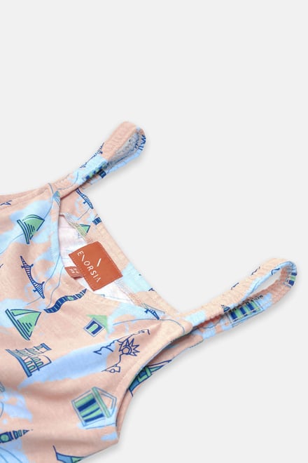 Girls City Print Jumpsuit (12/18mths - 6/7yrs)
