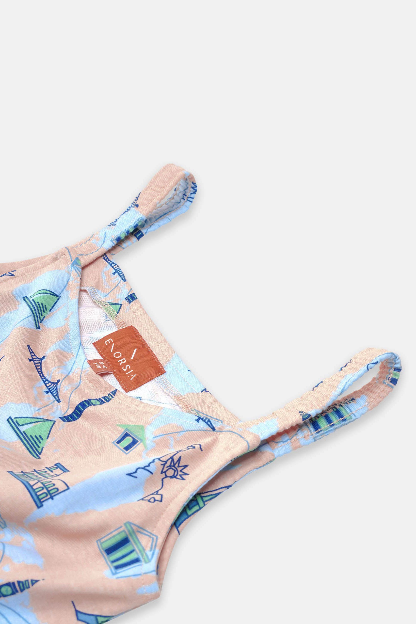 Girls City Print Jumpsuit (12/18mths - 6/7yrs)