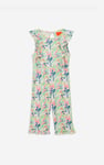 Girls Rainbow Fluid Print Jumpsuit (12/18mths-6/7yrs)