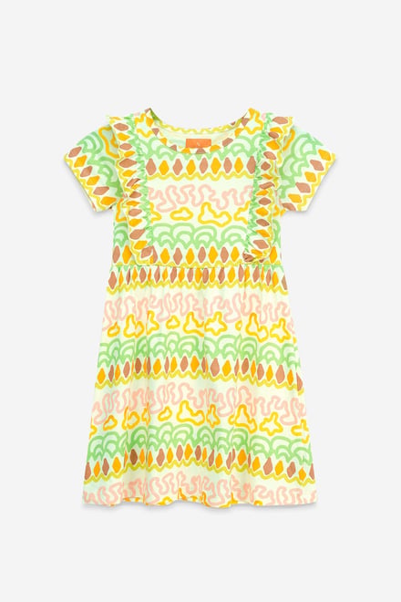 Girls Rainbow Print Dress (12/18mths - 6/7yrs)