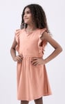 Girls Ruffle Sleeve Dress (12/18mths - 6/7yrs)