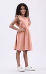 Girls Ruffle Sleeve Dress (12/18mths - 6/7yrs)