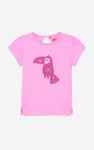 Girls Toucan Glitter Print T-Shirt (12/18mths-6/7yrs)