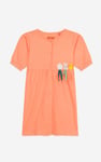 Girls Little Rabbit Puff Sleeve Dress  (12/18mths-6/7yrs)