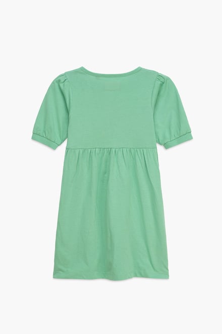 Girls Little Rabbit Puff Sleeve Dress  (12/18mths-6/7yrs)