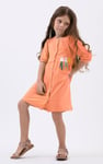 Girls Little Rabbit Puff Sleeve Dress  (12/18mths-6/7yrs)