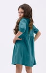Girls Little Rabbit Puff Sleeve Dress  (12/18mths-6/7yrs)