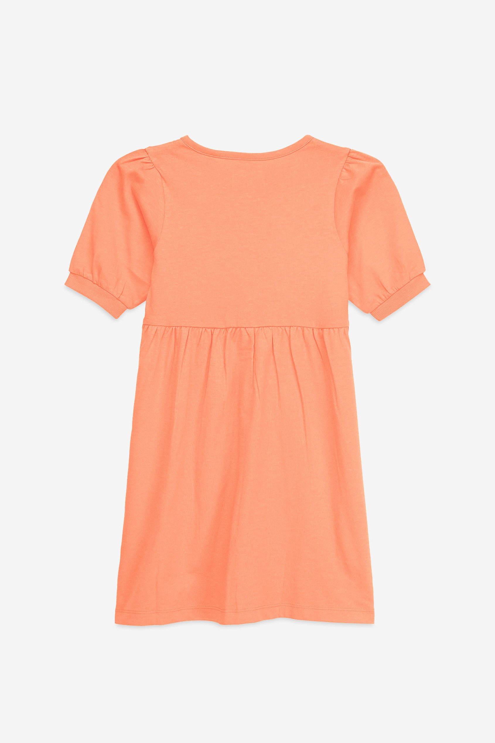 Girls Little Rabbit Puff Sleeve Dress  (12/18mths-6/7yrs)