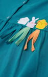 Girls Little Rabbit Puff Sleeve Dress  (12/18mths-6/7yrs)