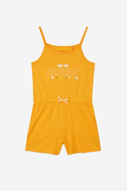 Girls Sunshine Bee Playsuit (12/18mths - 6/7yrs)
