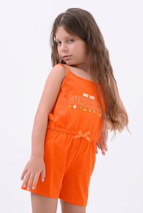 Girls Yellow Sunshine Bee Playsuit (12/18mths - 6/7yrs)
