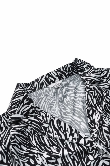 Animal Print Relaxed Shirt