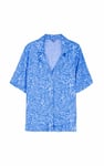 Animal Print Relaxed Shirt