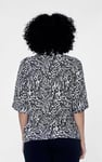 Animal Print Relaxed Shirt