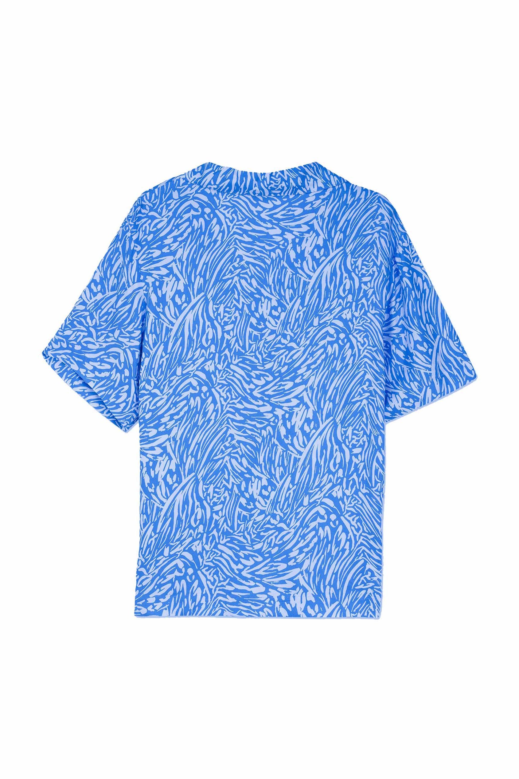 Animal Print Relaxed Shirt