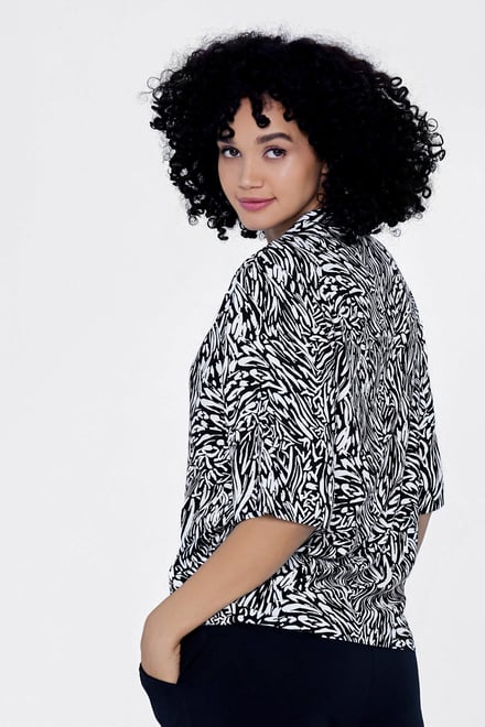 Animal Print Relaxed Shirt