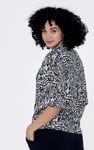 Animal Print Relaxed Shirt