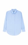 Long Sleeve Stripe Poplin Shirt