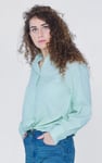 Long Sleeve Stripe Poplin Shirt