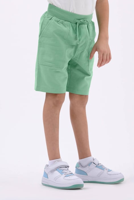 Boys Green Essential Jersey Shorts (12/18mths-7yrs)