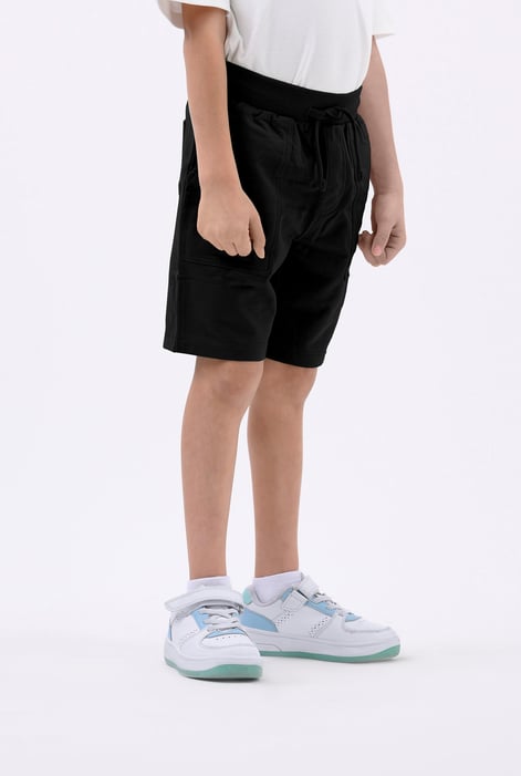 Boys Black Essential Jersey Shorts (12/18mths-7yrs)
