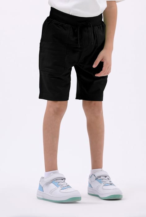 Boys Black Essential Jersey Shorts (12/18mths-7yrs)