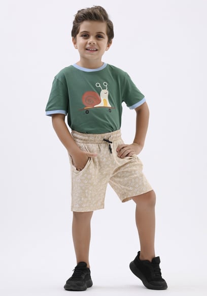 Boys Printed Jersey Shorts (12/18mths-7yrs)