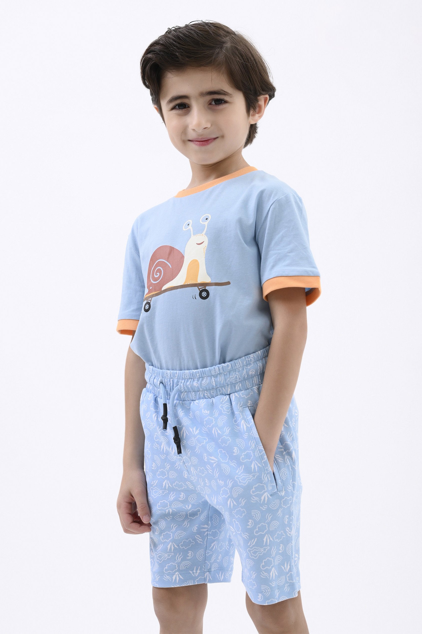 Boys Printed Jersey Shorts (12/18mths-7yrs)