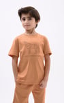 Boys Wolf Print T-shirt & Shorts Set (3yrs-9yrs)