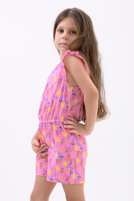 Girls Sun Print Playsuit (12/18mths-6/7yrs)