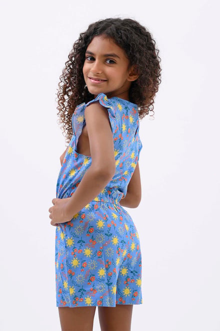 Girls Sun Print Playsuit (12/18mths-6/7yrs)
