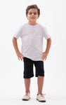 Button Placket With Front Cut & Sew T-Shirt