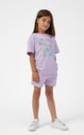 Girls Oversized Printed T-Shirt