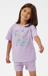 Girls Oversized Printed T-Shirt
